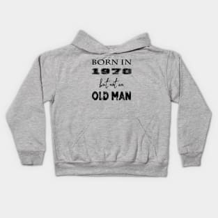 born in 1970 Kids Hoodie